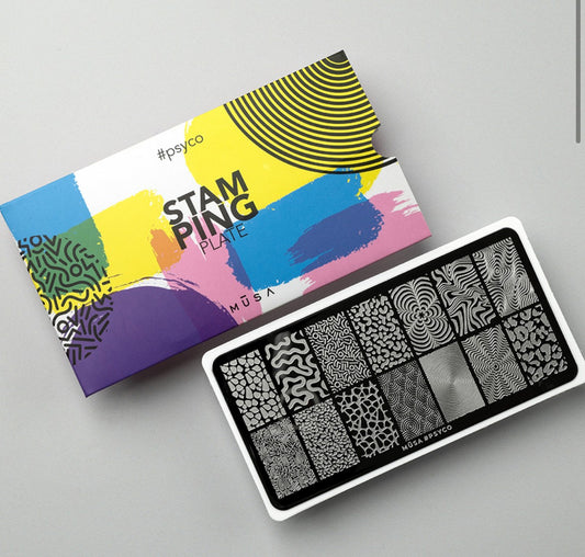Musa Stamping plate Psycho