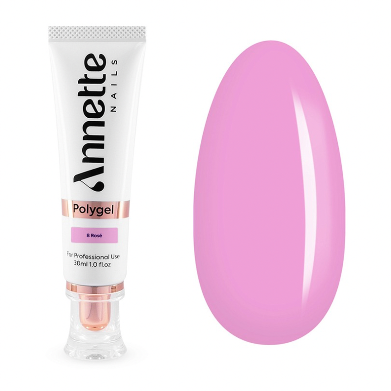 Annette Polygel Cover 8 Rose 30ml
