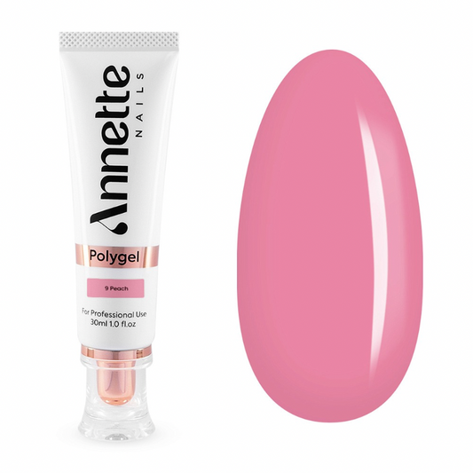 Annette Polygel Cover 9 Peach 30ml