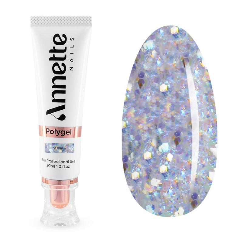 Annette Polygel Glitter 51 30ml