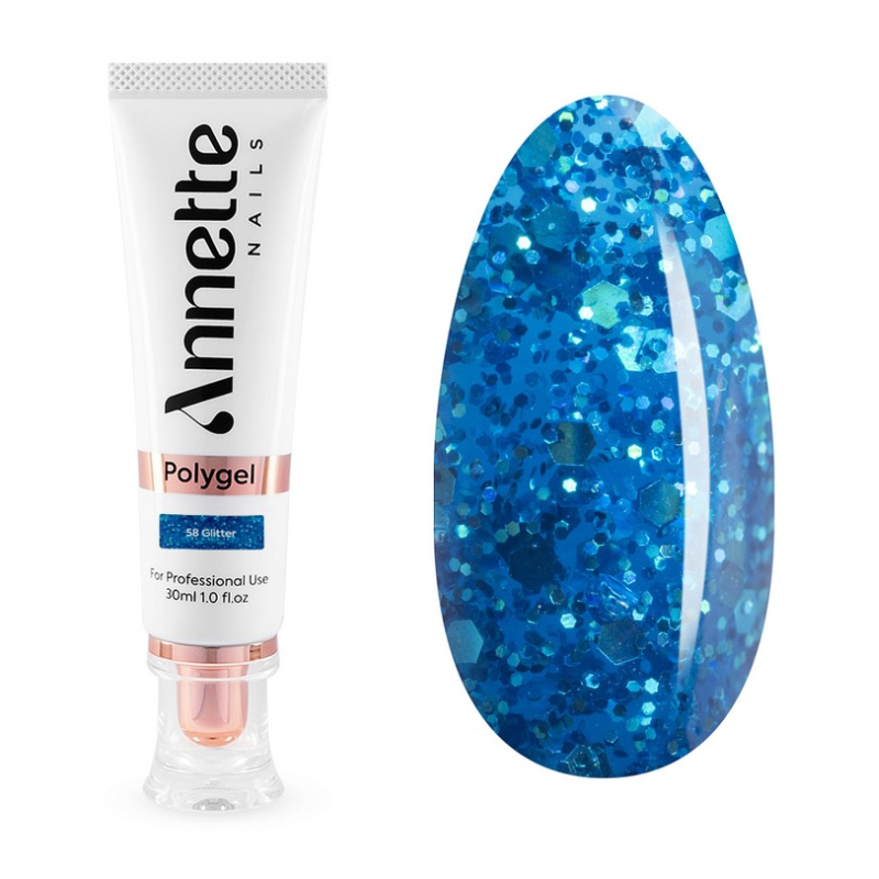 Annette Polygel Glitter 58 30ml