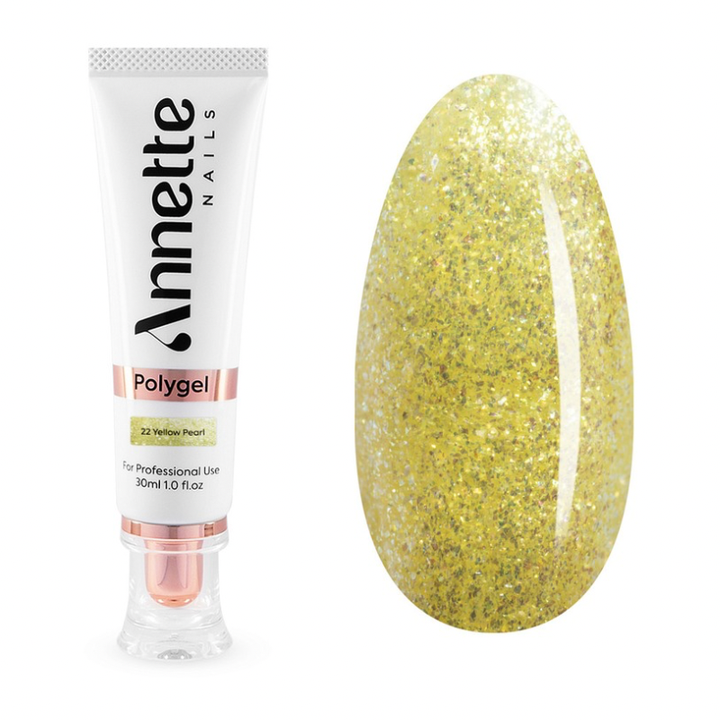 Annette Polygel Pearl 22 Yellow 30ml