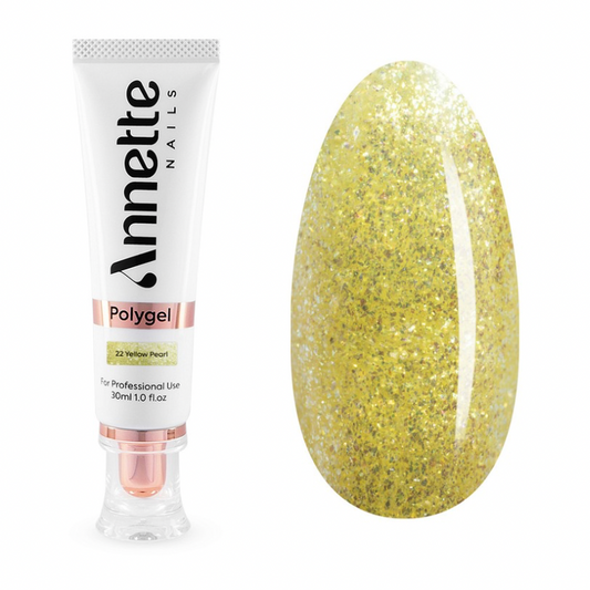 Annette Polygel Pearl 22 Yellow 30ml