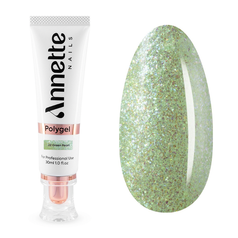 Annette Polygel Pearl 22 Green 30ml