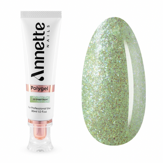 Annette Polygel Pearl 22 Green 30ml
