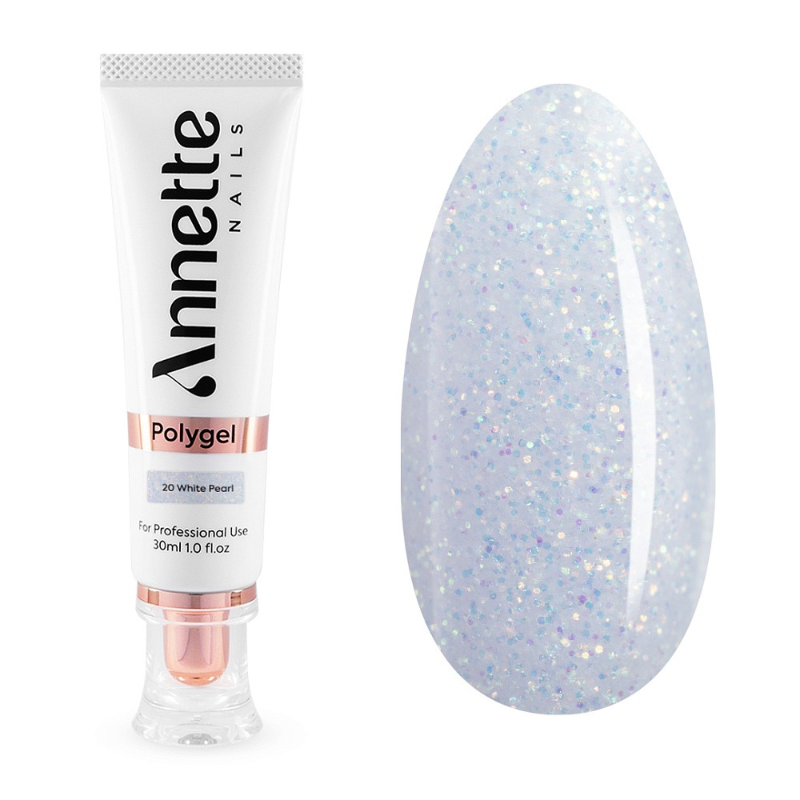 Annette Polygel Pearl 20 White 30ml