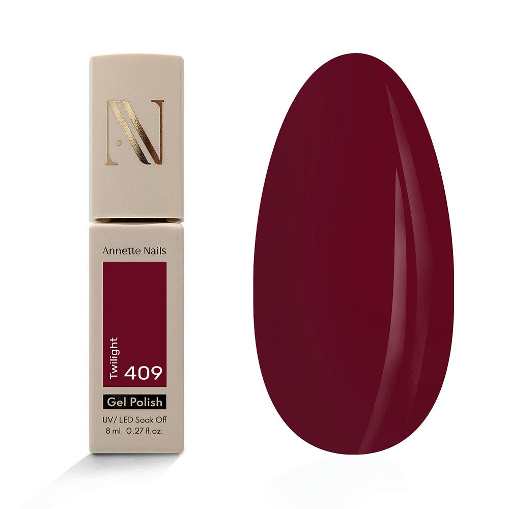 Annette Gel Polish Shades of Red Twilight 409