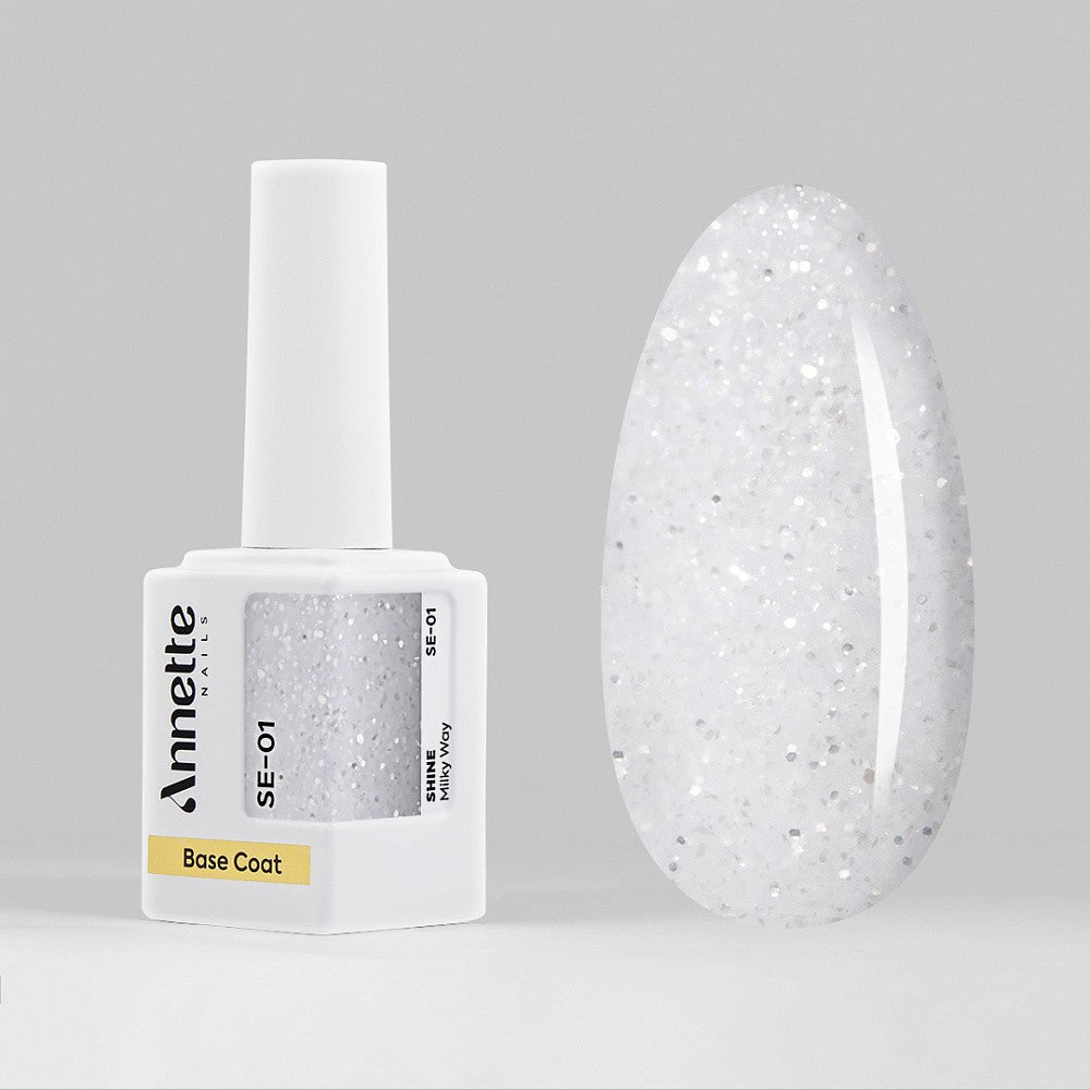 Annette Rubber Base Shine Milky Way SE-01