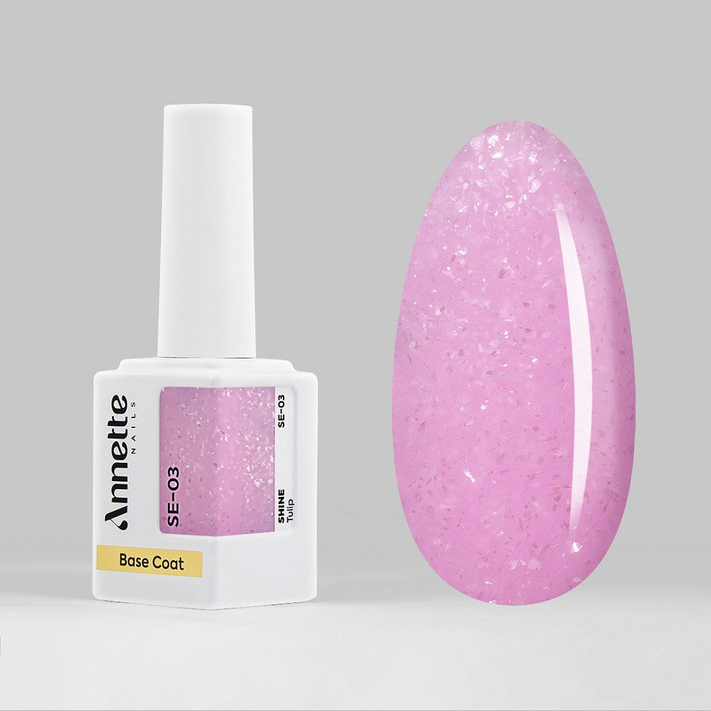 Annette Rubber Base Shine Tulip SE-03