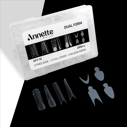 Annette Reusable Tips and Silicone Shape Forms DFT-10 288pcs
