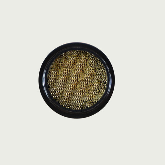 Yas Metal Gold Beads 0.8