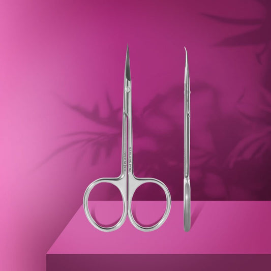 PROFESSIONAL CUTICLE SCISSORS EXPERT with hook 51 TYPE 3 (SE-51/3)