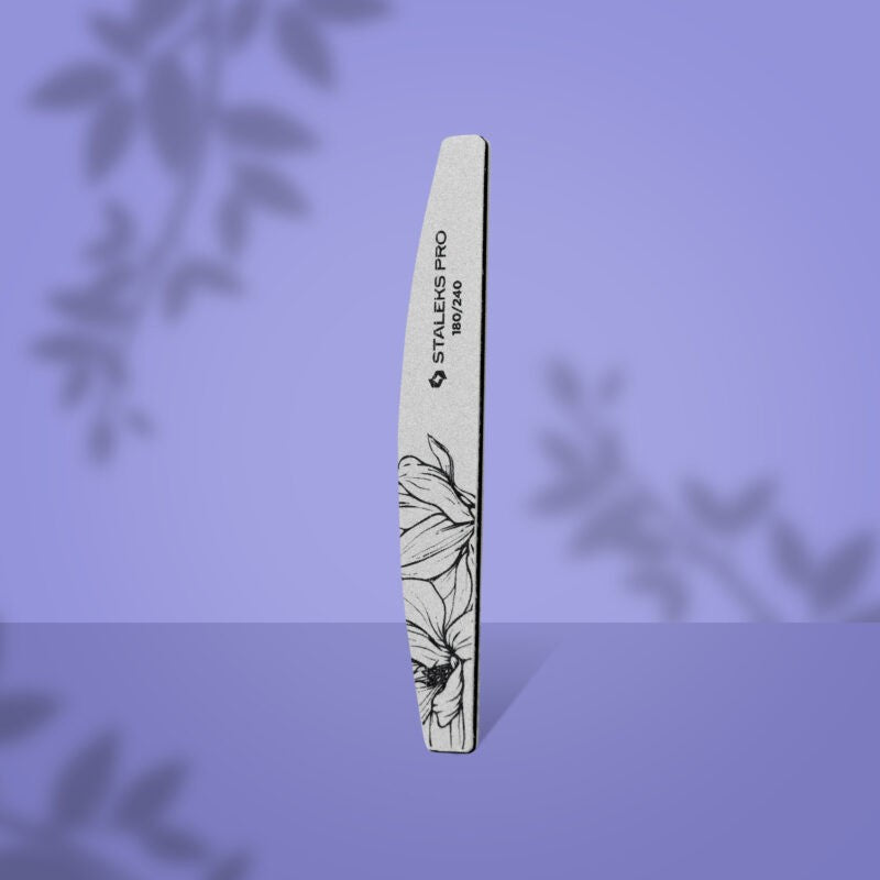 Staleks Crescent mineral nail file EXPERT 40 180/240 grit (25 pcs) NFE-40-180/240-25