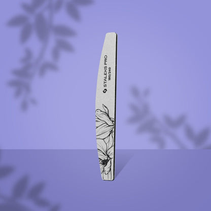 Staleks Crescent mineral nail file EXPERT 40 180/240 grit (25 pcs) NFE-40-180/240-25