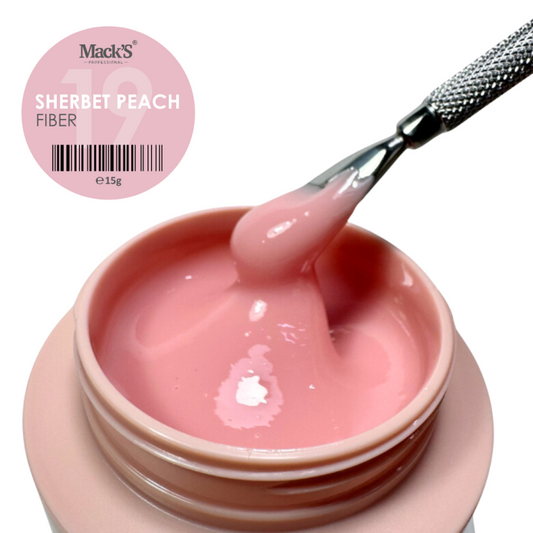 Macks Fiber Sherbet Peach 19 / 50g
