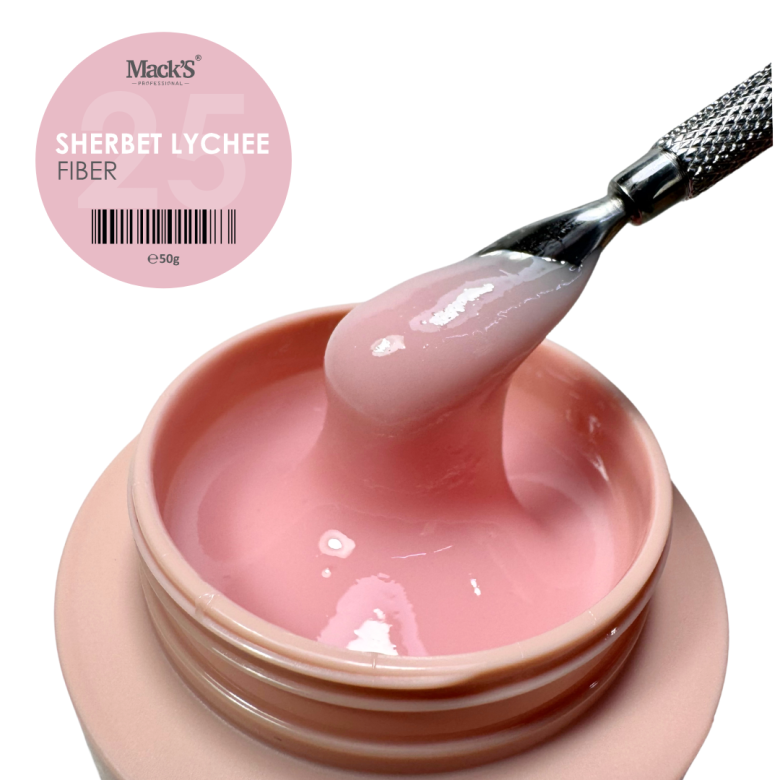 Macks Fiber Sherbet Lychee 25 / 15g