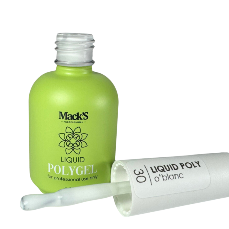 Macks Liquid Polygel /  O' Blanc 30 15ml