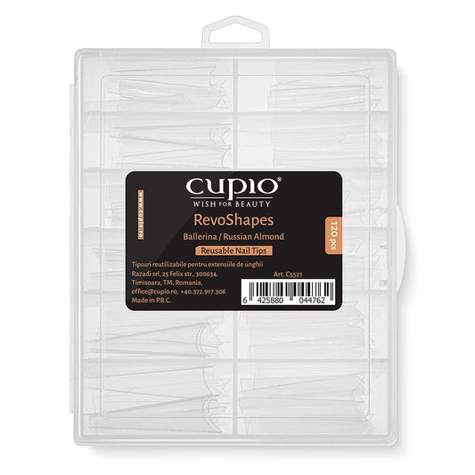CUPIO Reusable Tips RevoShapes Ballerina/ Russian Almond