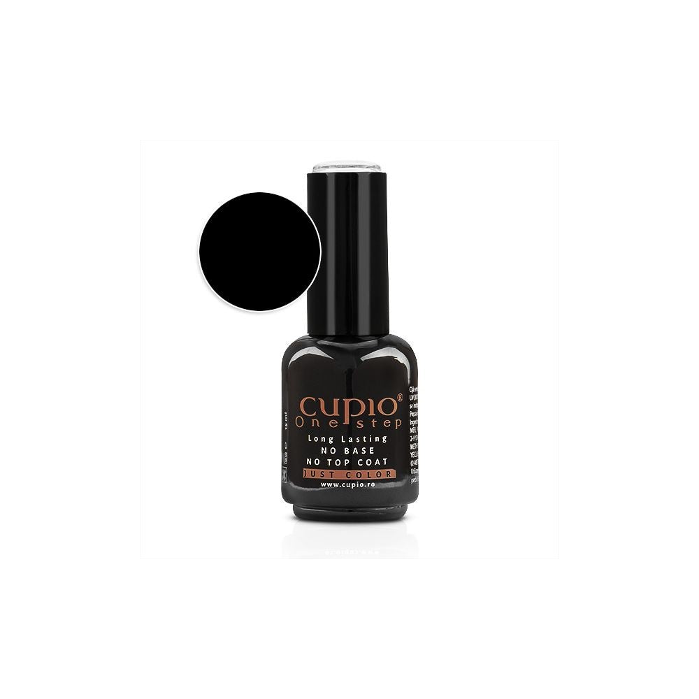 CUPIO Gel polish 3in1 One Step Black 15ml R001