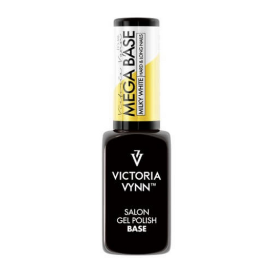 Gel Polish Mega Base Milky White 8ml V Vynn