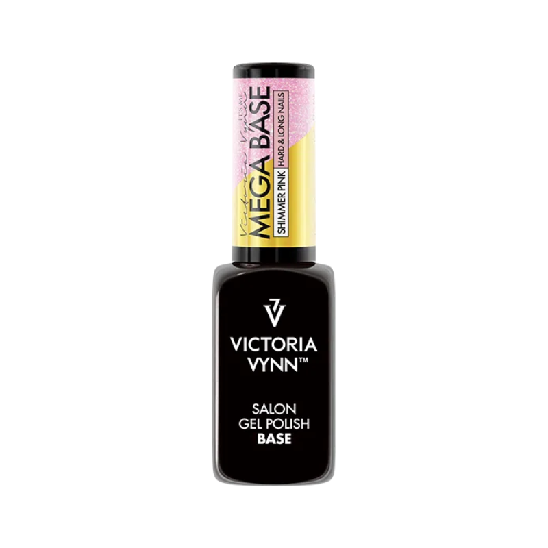 V VYNN Gel polish Mega Base Shimmer Pink 8ml