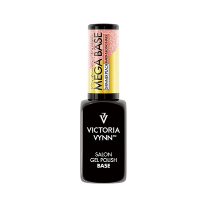 V VYNN Gel polish Mega Base Shimmer Peach 8ml