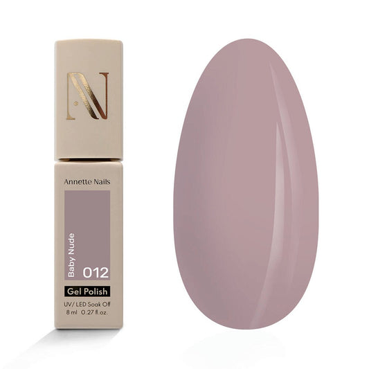ANNETTE NAILS Gel Polish Wedding Baby Nude 012