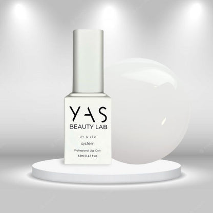 YAS Rubber Base Milky White 13ml Hema Free