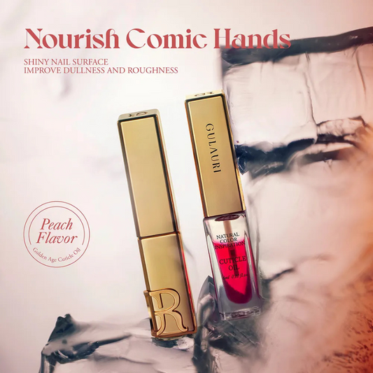 GULAURI Golden age Cuticle oil Peach 6ml