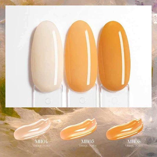 GULAURI Vintage series Gathering Flower Gel polish Set