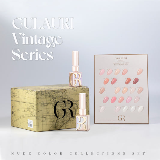 GULAURI Vintage series Rubber base Nude collection 01