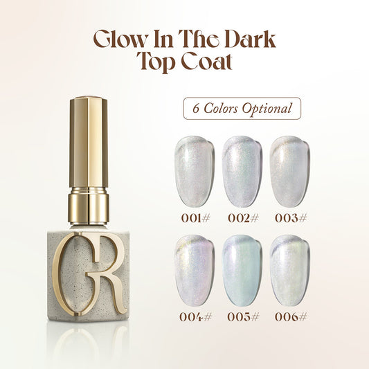GULAURI Vintage series Glow in the dark top coat 05, 13ml