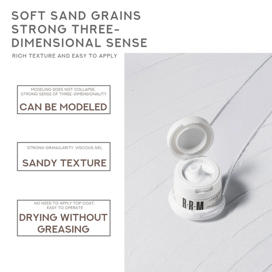 BBM Sandstone white Pearl gel, 5g