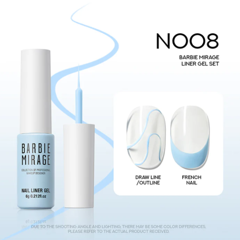 BBM Nail Liner gel COLOR 08, 6g