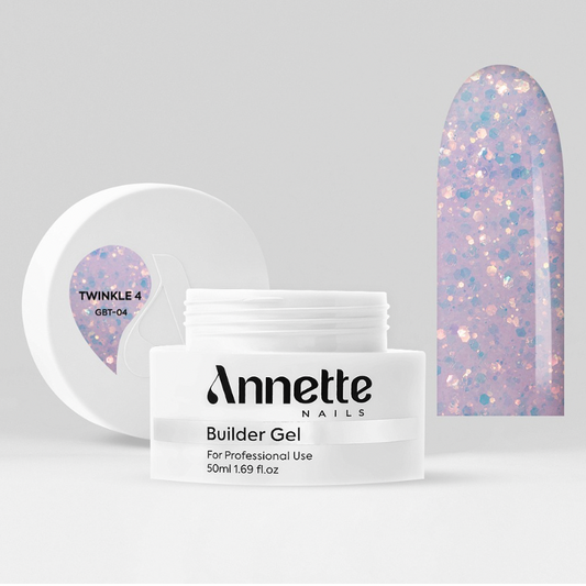 ANNETTE NAILS Builder gel Twinkle 4 15ml GBT-04-15