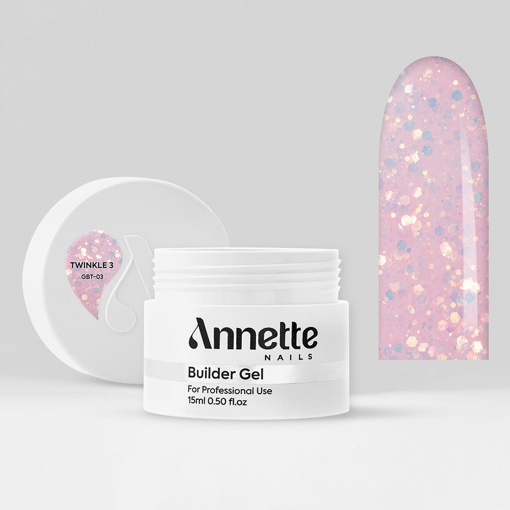 ANNETTE NAILS Builder gel Twinkle 3 50ml GBT-03-50