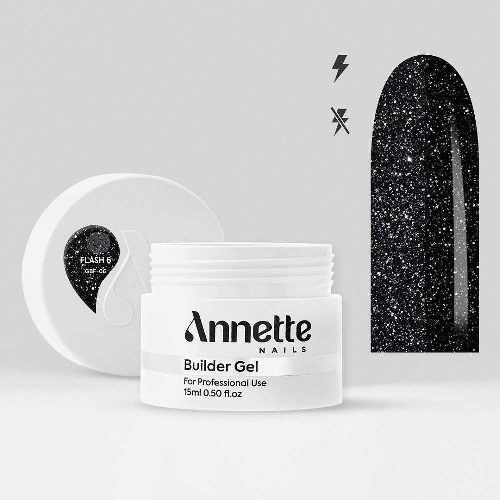 ANNETTE NAILS Builder Gel Flash 6 - 15ml GBF-06