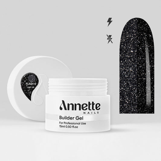 ANNETTE NAILS Builder Gel Flash 6 - 15ml GBF-06