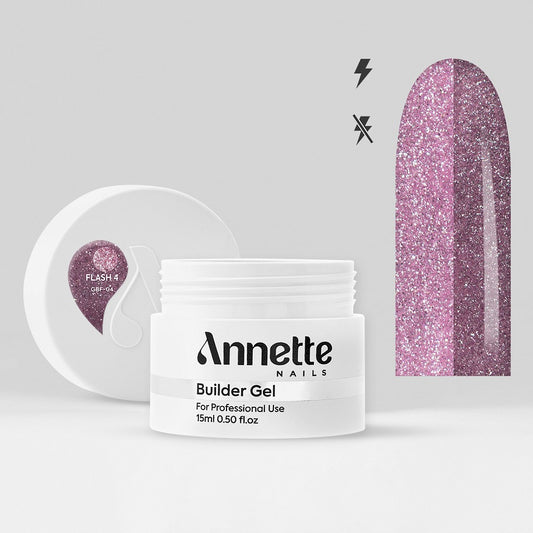 ANNETTE NAILS Builder Gel Flash 4 - 15ml GBF-04