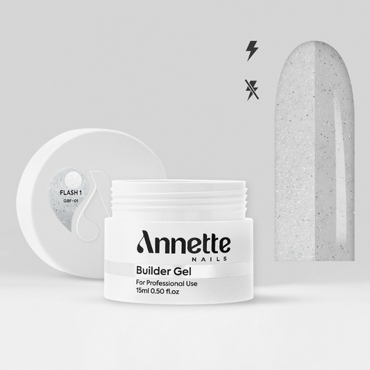 ANNETTE NAILS Builder Gel Flash 1 - 15ml GBF-01