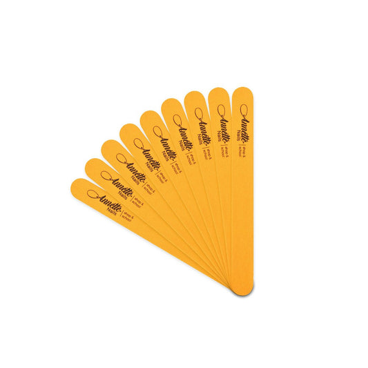 ANNETTE NAILS 50pcs set wooden file Orange