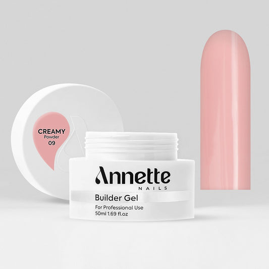 ANNETTE NAILS Builder gel Creamy Powder 50ml GBC-09-50
