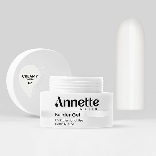 ANNETTE NAILS Builder gel Creamy White 50ml GBC-02-50