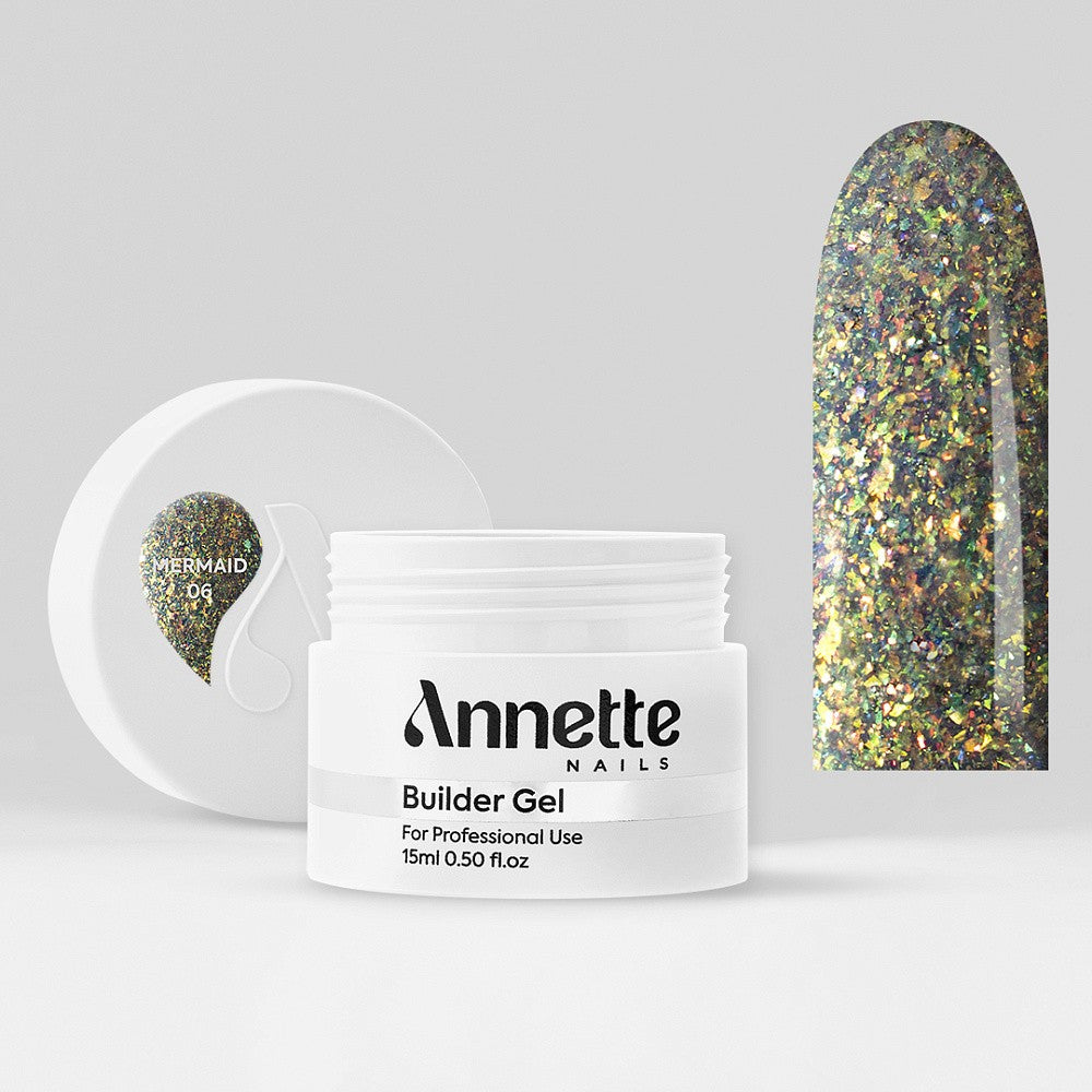 ANNETTE NAILS Builder gel Mermaid 6 15ml GBM-06