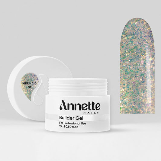 ANNETTE NAILS Builder gel Mermaid 1 15ml GBM-01