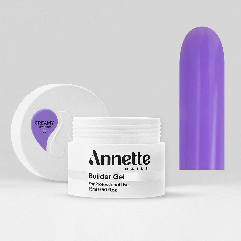 ANNETTE NAILS Builder gel Creamy Lavender 15ml GBC-33-15