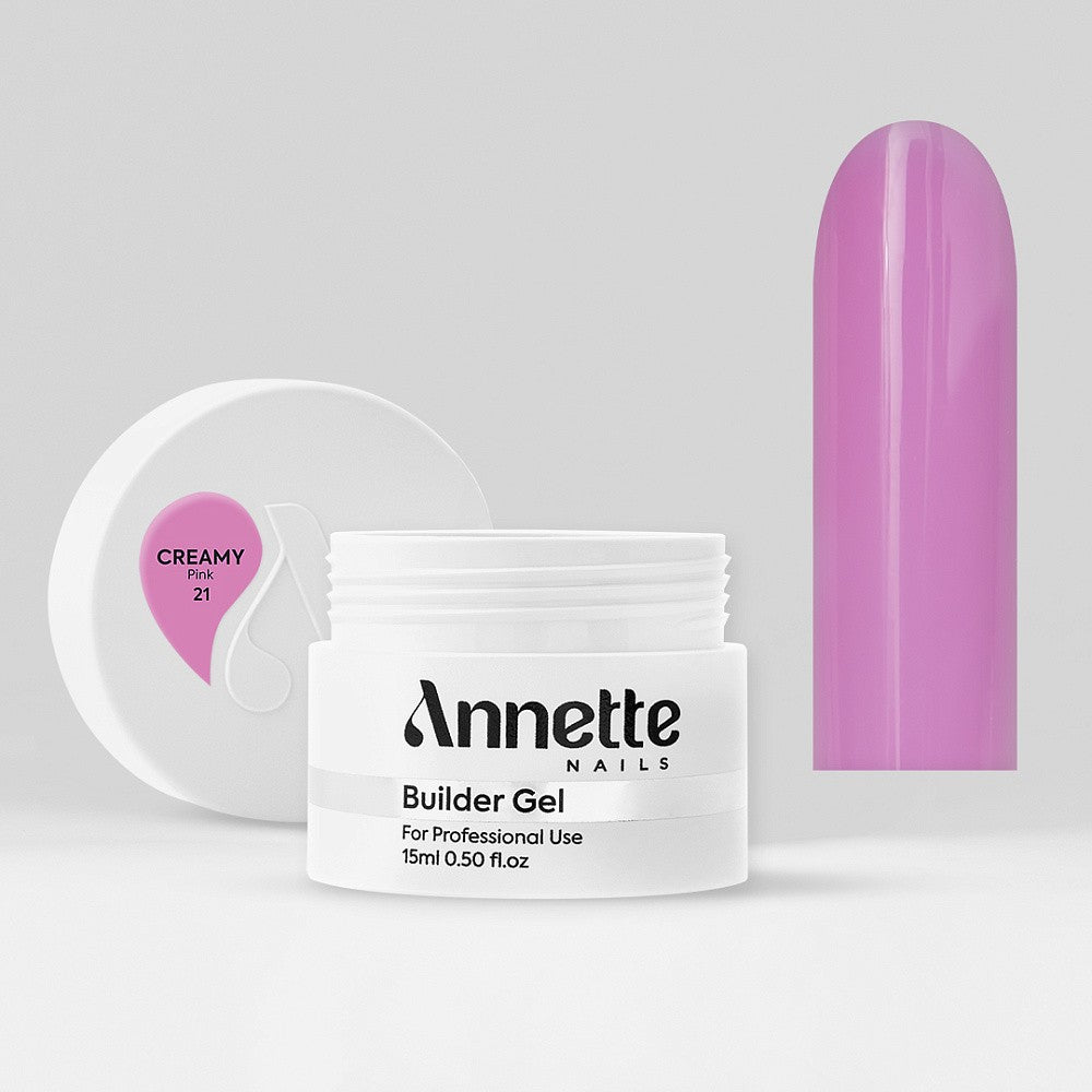 ANNETTE NAILS Builder gel Creamy Pink 15ml GBC-21-15