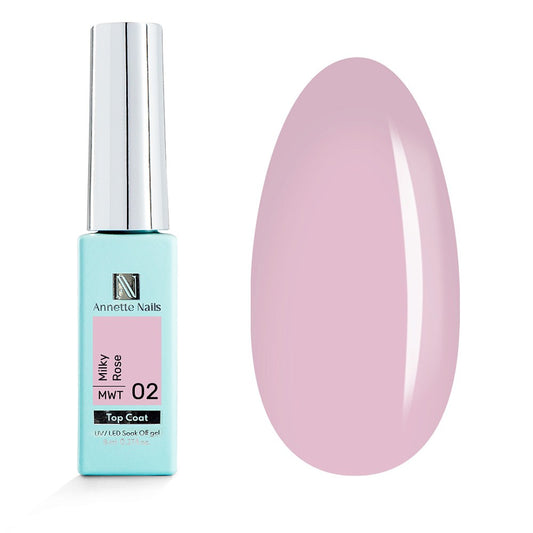 ANNETTE NAILS Top coat Milky Rose MWT-2 8ml