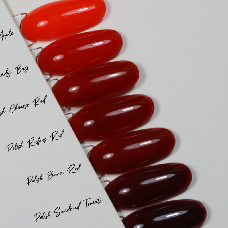 YAS Gel Polish Rufous Red hema tpo free