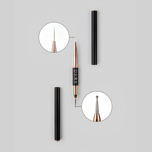 DARK Double-Sided Brush (Liner 13 mm Dots 2 mm)